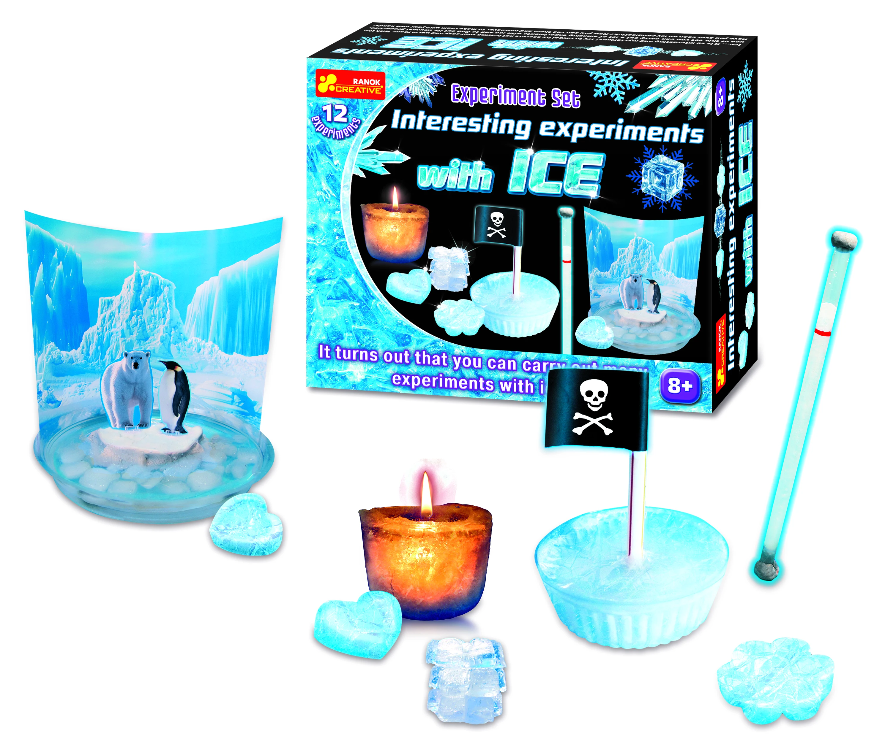 Icebergs science ice experiments kids toys