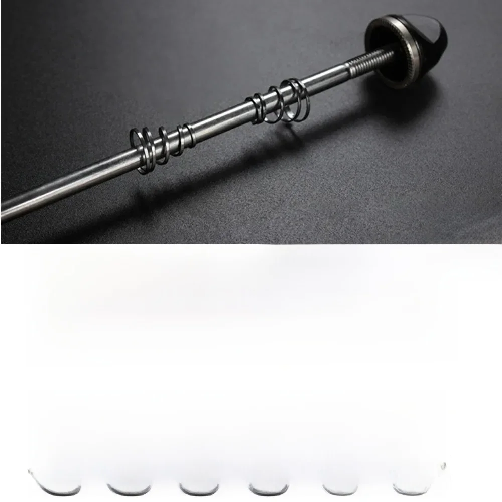 AliExpress 12X Bicycle Wheel Skewers Spring Bike Quick Release Rod Shaft Lever Hub Part For Bicycle Front And Rear Forks Hollow Axle
