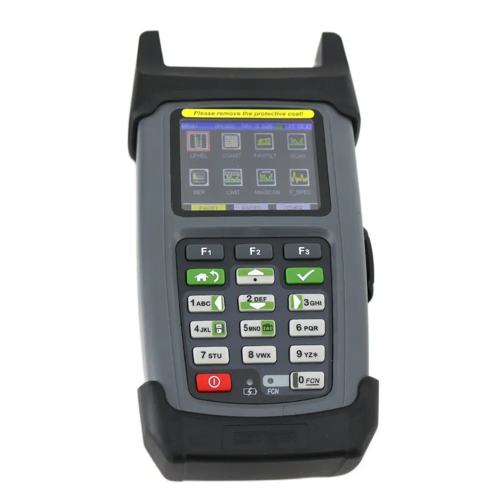 

Deviser DS2460Q Digital Multi-Functional QAM Analysis Meter Spectrum Analyzer Analog Signals CATV Cable Network Tool