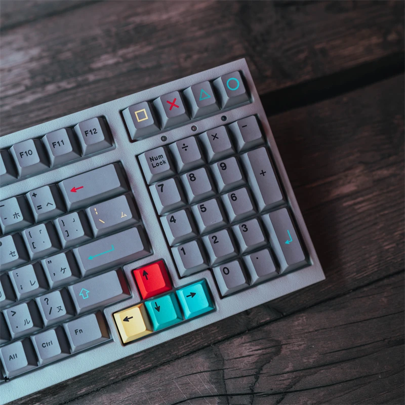 Imagem -02 - Teclas Pbt Personalizadas para Teclado Mecânico Perfil Cereja Dye-sub Gmk 8001 129 Chaves