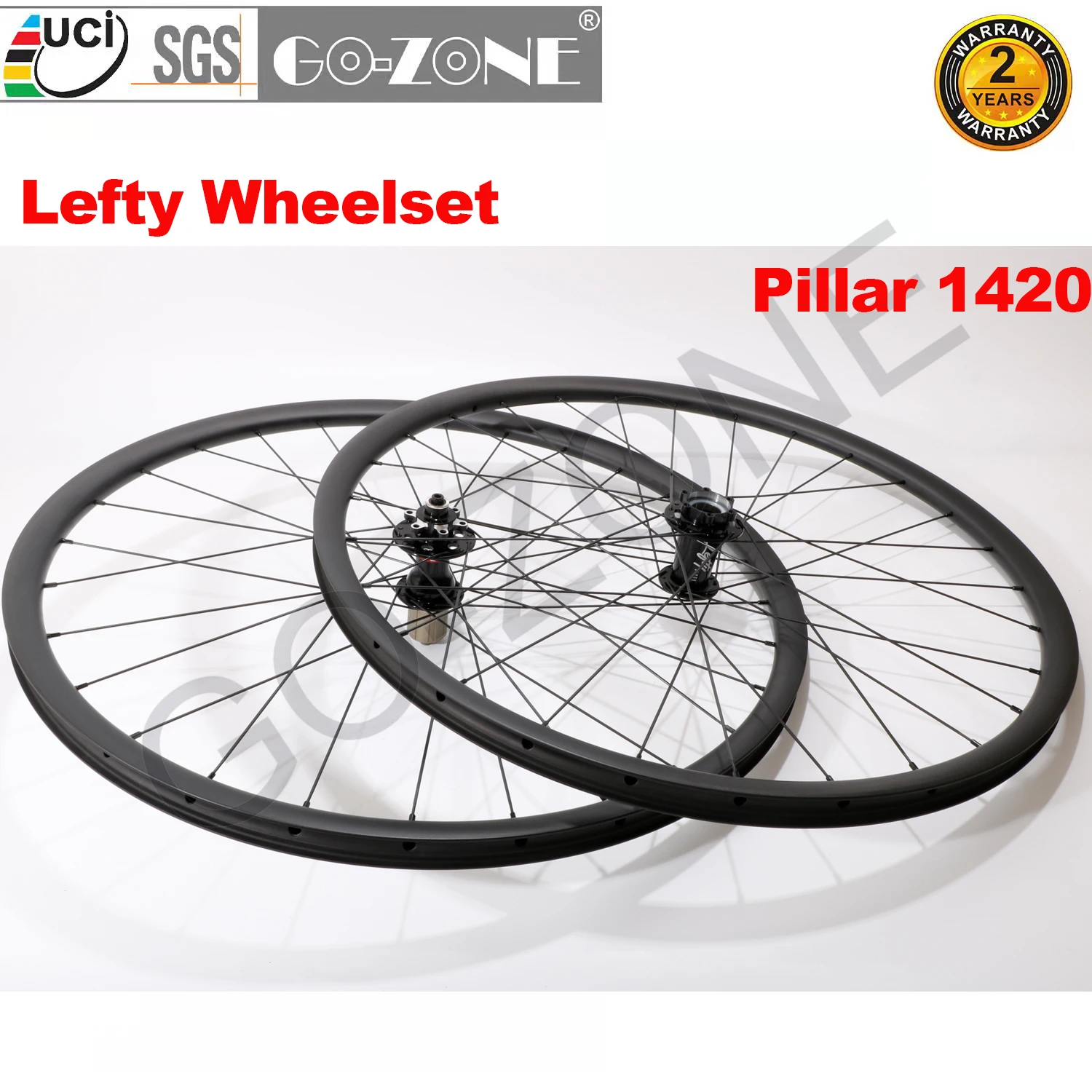 29er Carbon MTB Wheels Front  Iefty 1.0 / 2.0 Rear Novatec/ Fastace/koozer Pillar 1420 Clincher Tubeless MTB Wheel 29