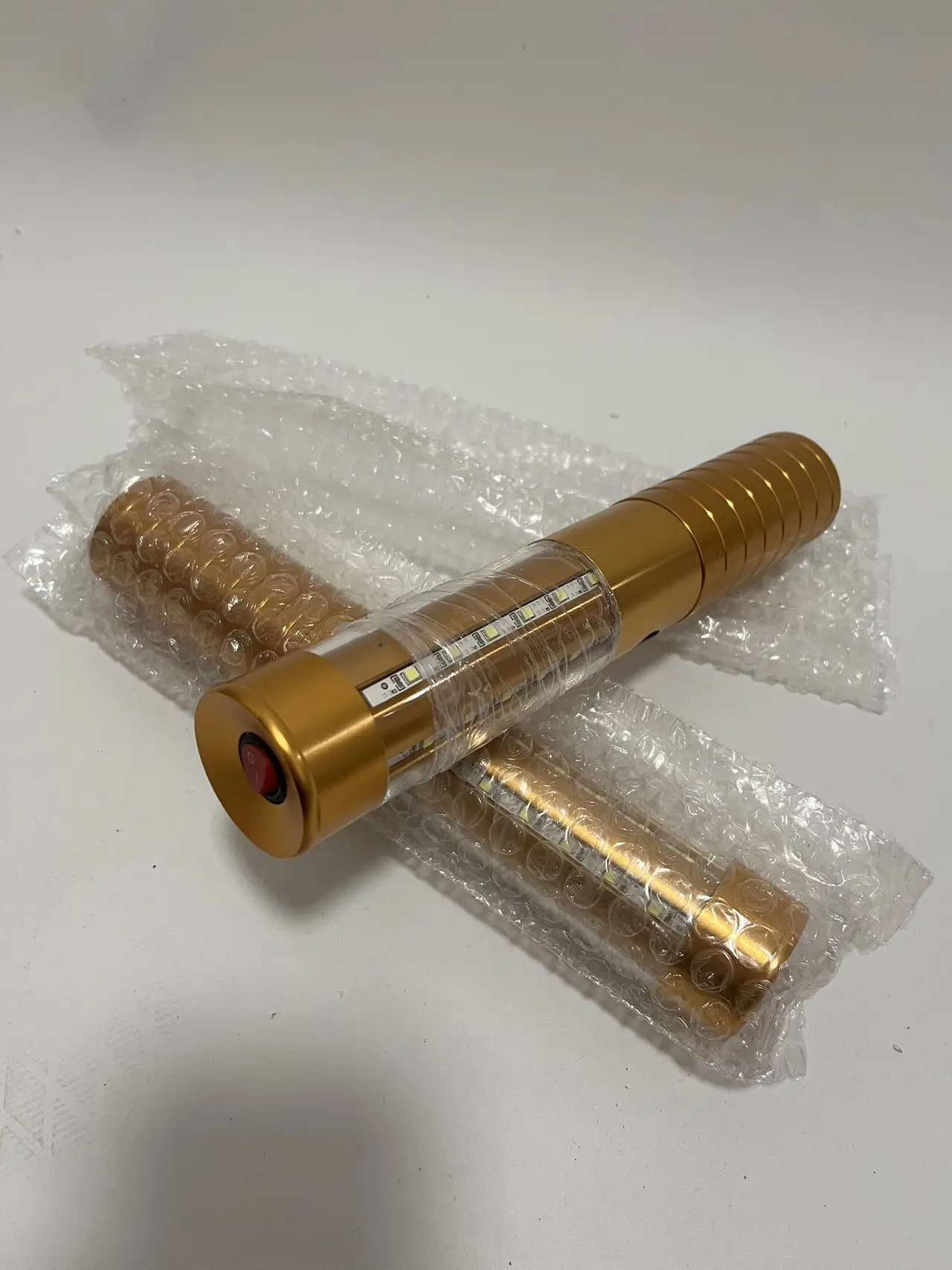 Butelka do szampana LED błyszczący