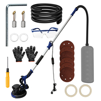 850W Electric Sander Drywall Sander 6 Variable Speed Wall Sander with Extendable Handle 6 Pcs Sanding Discs
