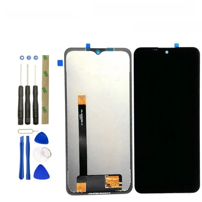 Nowy oryginalny 6.5 cal dla Oukitel WP15 komórek do ekranu LCD telefonu naprawy wyświetlacza dotykowy Digitizer montaż szklany Panel zmiany WP13 części LCD — zdjęcie 2
