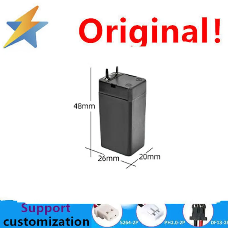 4V350MAH battery, 4V0.35A battery, mosquito swatter, emergency lamp, desk lamp, flashlight, small battery, lead-acid capacity
