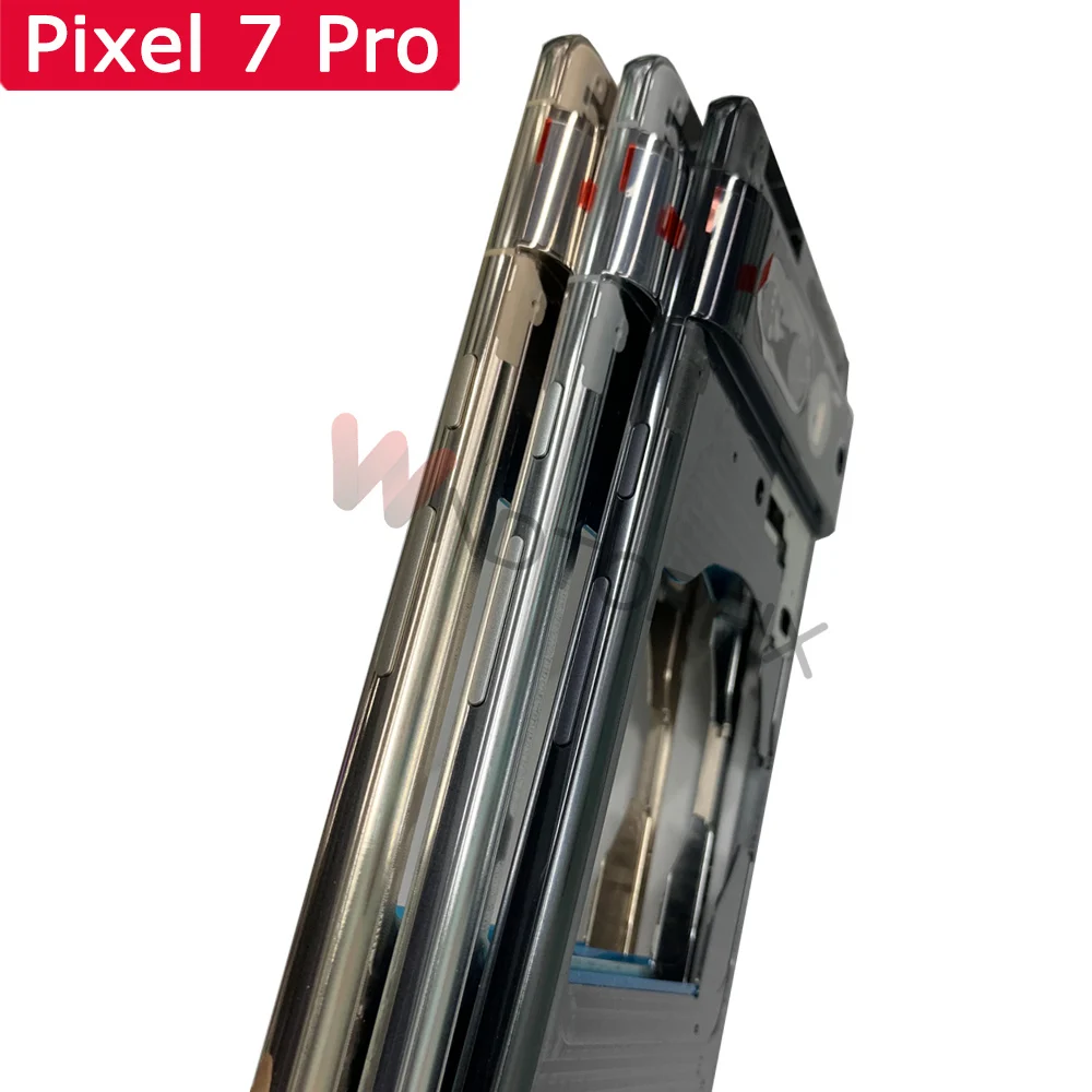 Middle Bezel Frame For Google Pixel 7 7pro With Volume Button Middle Frame Middle Bezel Chassis Shell Parts For Pixel 7 Frame