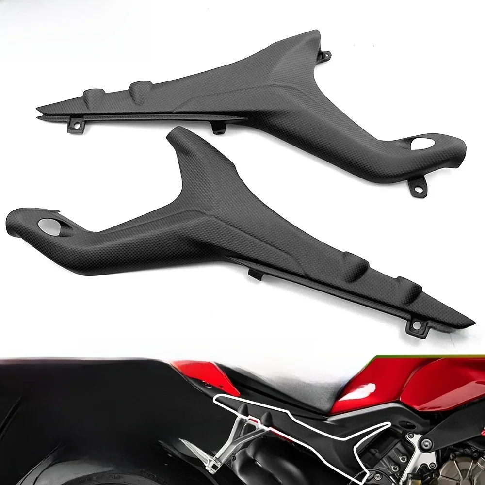 Voor Ducati Streetfighter V4 V4S Sp 2020-2023 2024 Koolstofvezel Subframe Covers Frame Zijpanelen Kuip Motorfiets Accessoires - afbeelding 2