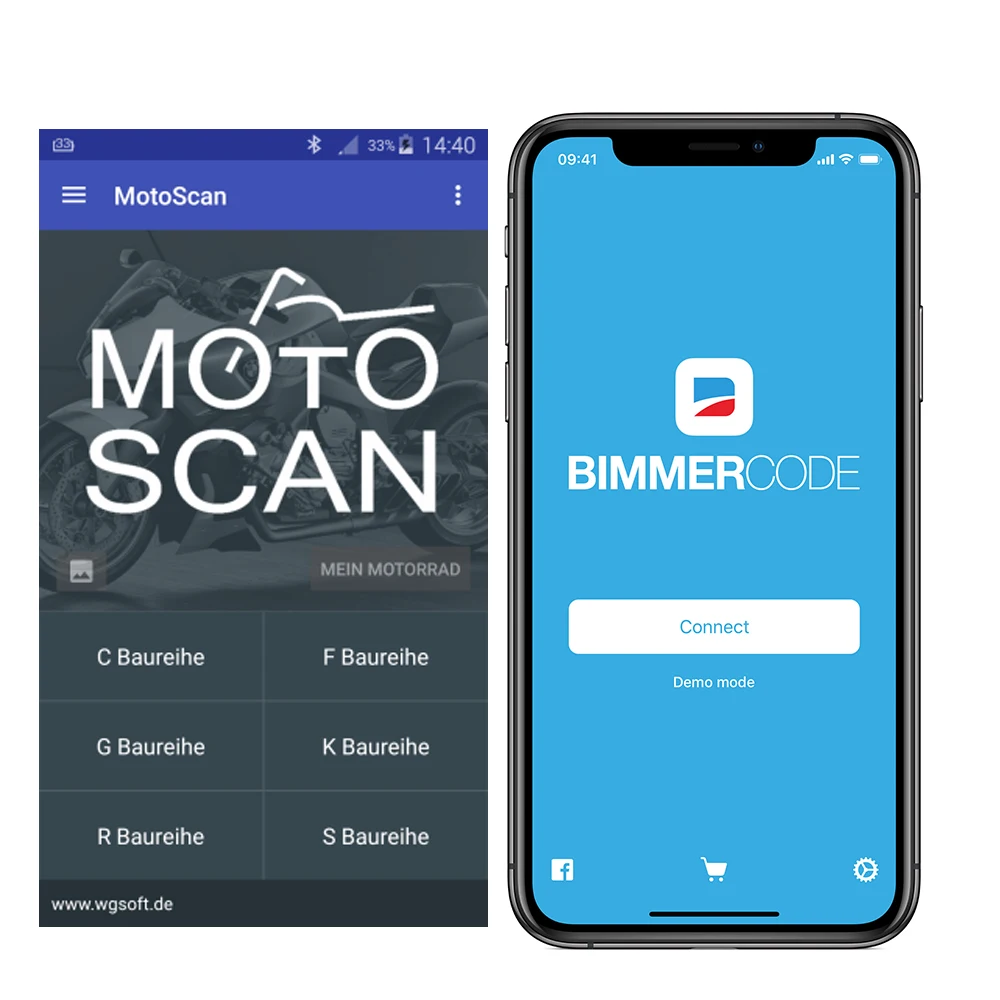 Unicarscan UCSI-2100 bluetooth adapter für motoscan bimmer code tuneecu bmw motorrad fahrzeug – Detail 1