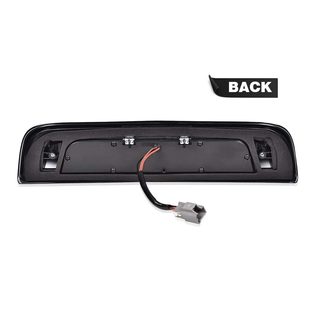 مصباح توقف البضائع الخلفي LED مناسب لـ 2014-2018 Silverado Gmc Sierra عدسة شفافة ABS بلاستيك 23509162، 20979071 #2