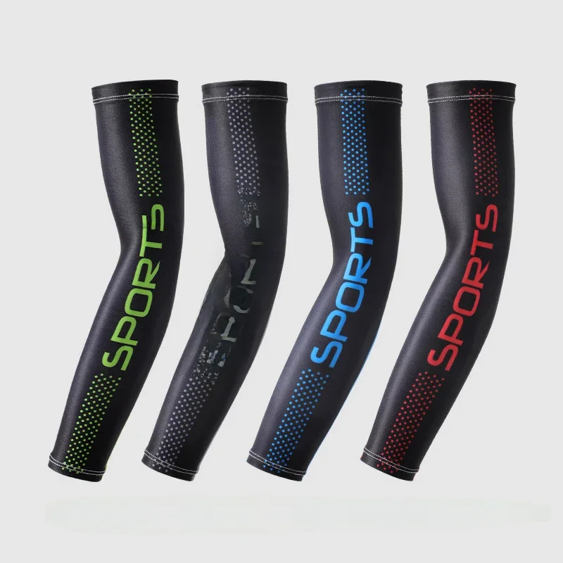 AliExpress HKXY GLOVES Anti-Sunburn Sleeves Men Cycling Fishing Arm Cover Breathable Cool Muff Sun Protection Ice Silk Driving Sports Non-slip Sleeves