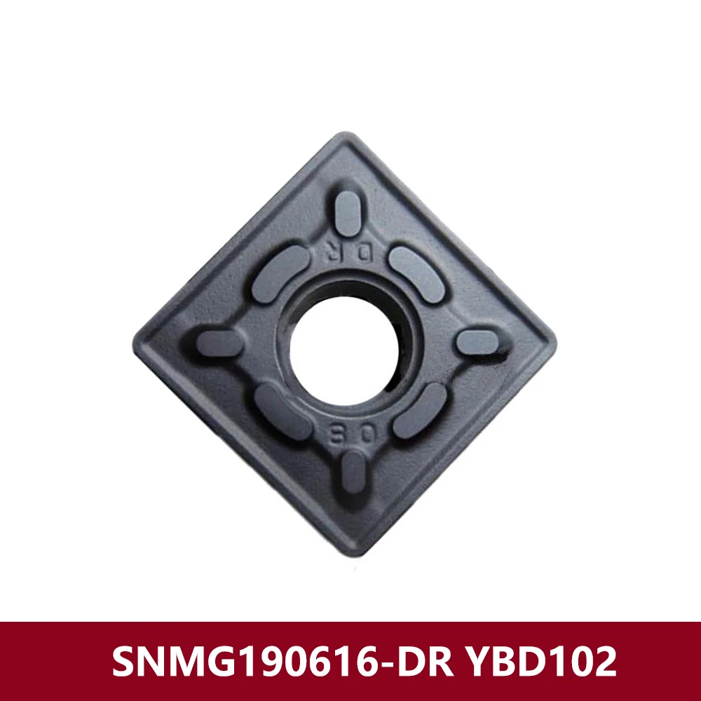 

SNMG190616-DR YBD102 Original Carbide Inserts SNMG 190616 DR SNMG190616 CNC Lathe Cutter Tools SNMG644-DR Machine Turning Holder