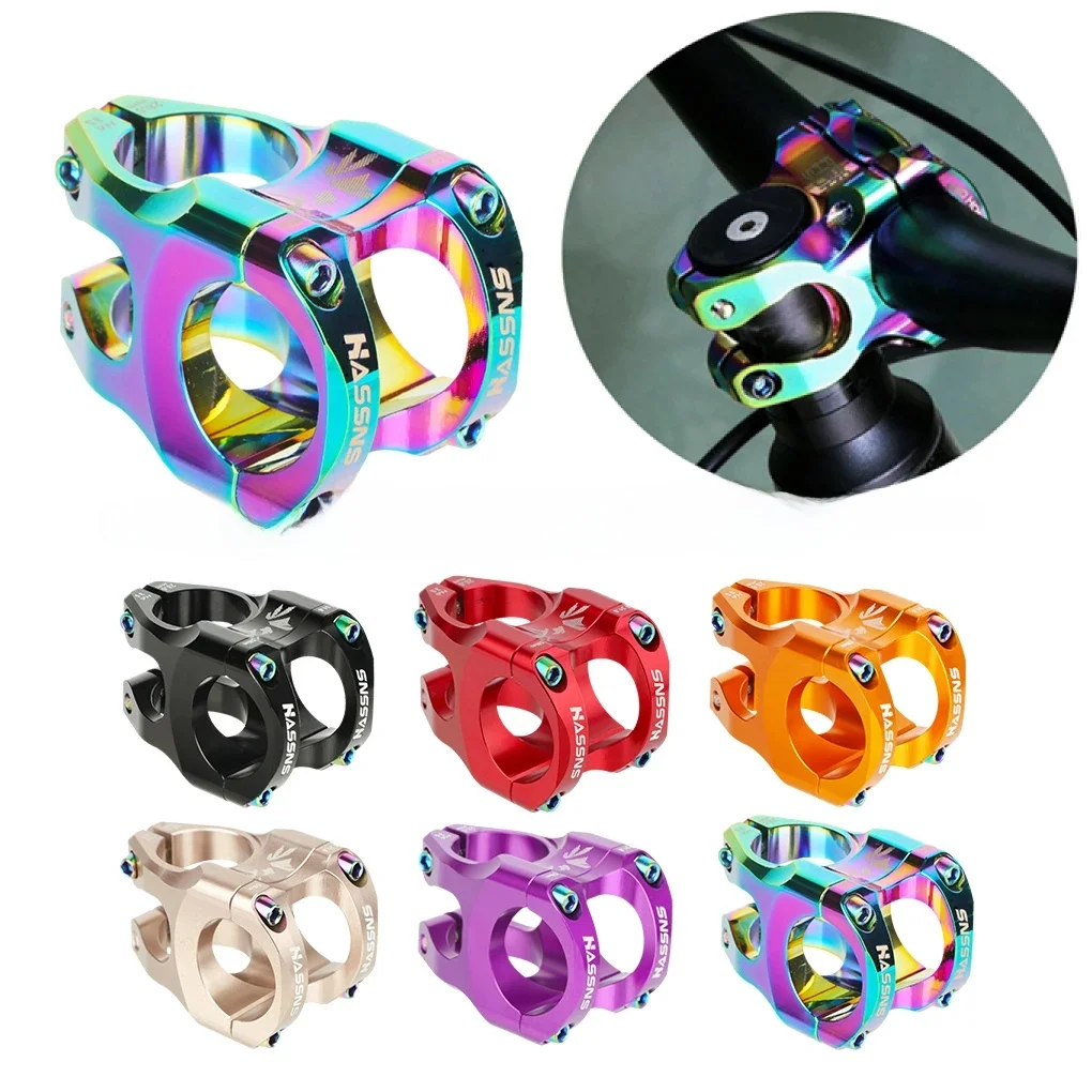 AliExpress BoFaCarry Mountain Bike Handlebar Stem For Personalized Style And Short Handle orange Choose Multiple Colors Bike accessory tool