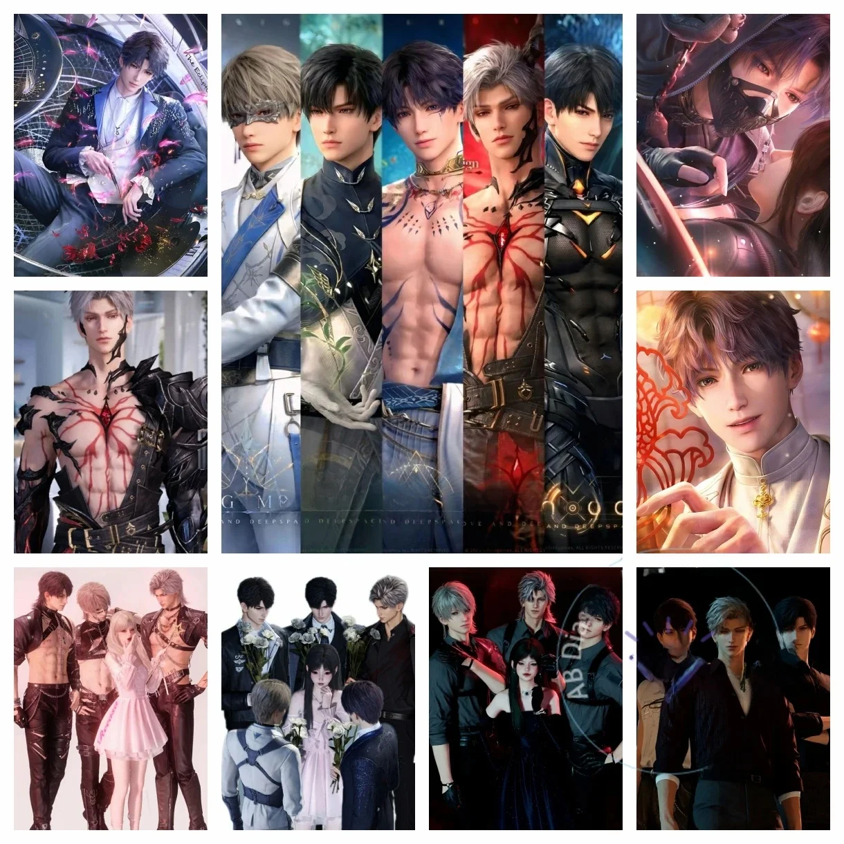 AB diamant peinture Kit jeu l-amour et D-space profonde 5D bricolage diamant broderie point de croix à la main Art cadeau artisanat cadeau à la maison