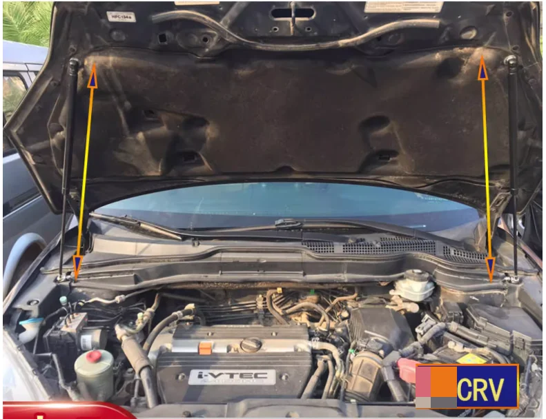 

Hood Damper For Honda CR-V CRV MK3 RE1–RE5/RE7 2006-2012 Front Bonnet Modify Gas Struts Lift Support Shock Absorber Piston Rods