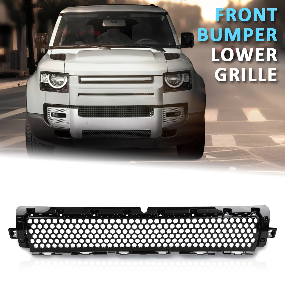 

Front Bumper Lower Grille Fit for 2020-2024 Land Rover Defender 90 110 130 Grill