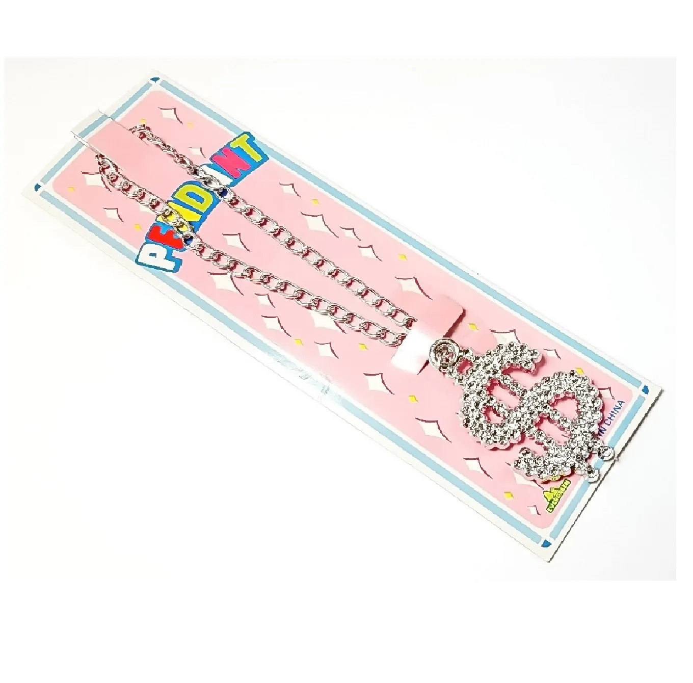 

1 pc Fashion Slver Dollar Sign Necklace Vintage Charm Pinata Bag Filler Loot Gag Birthday Party Favor Gift Novelty Halloween