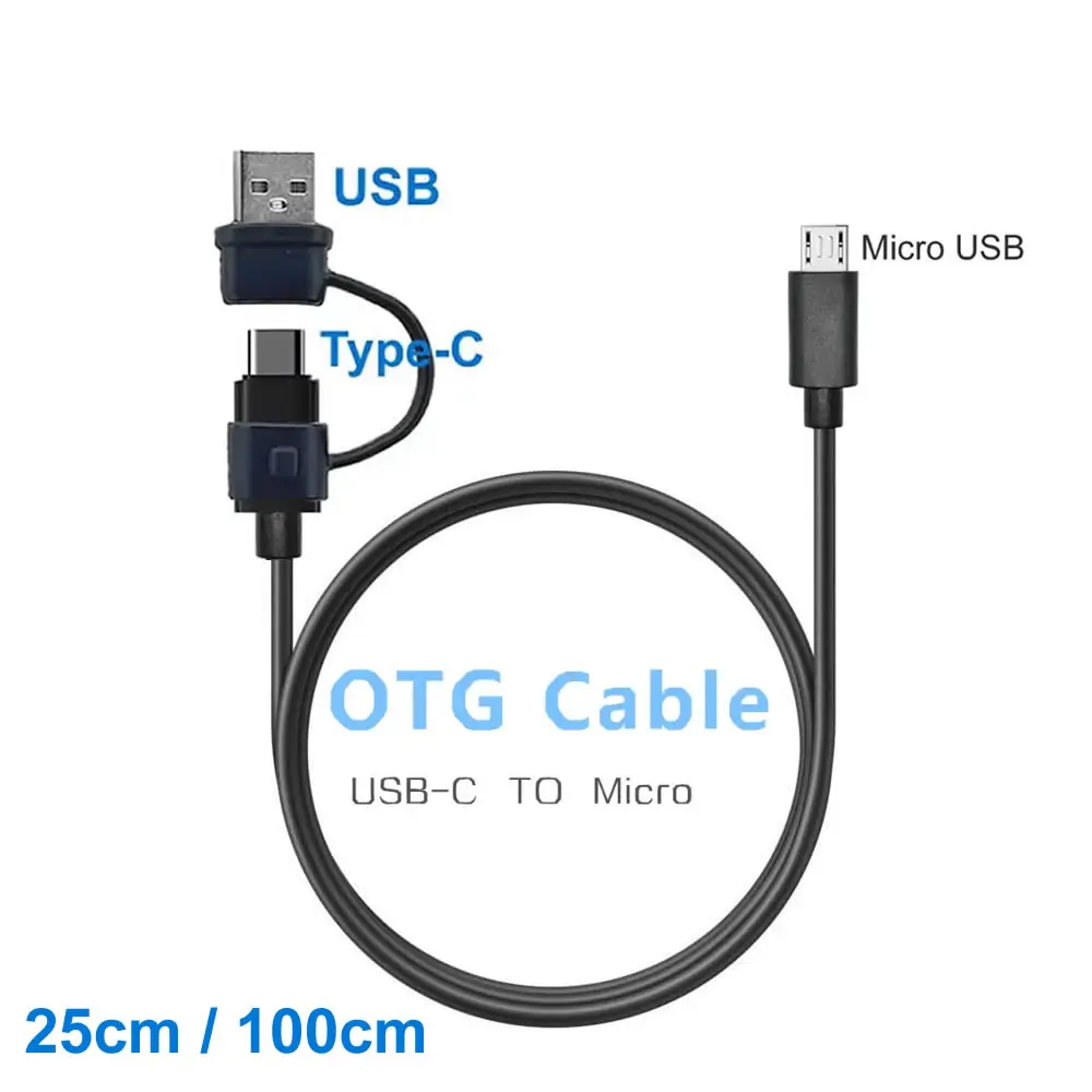 2 In 1 Usb A C To M…