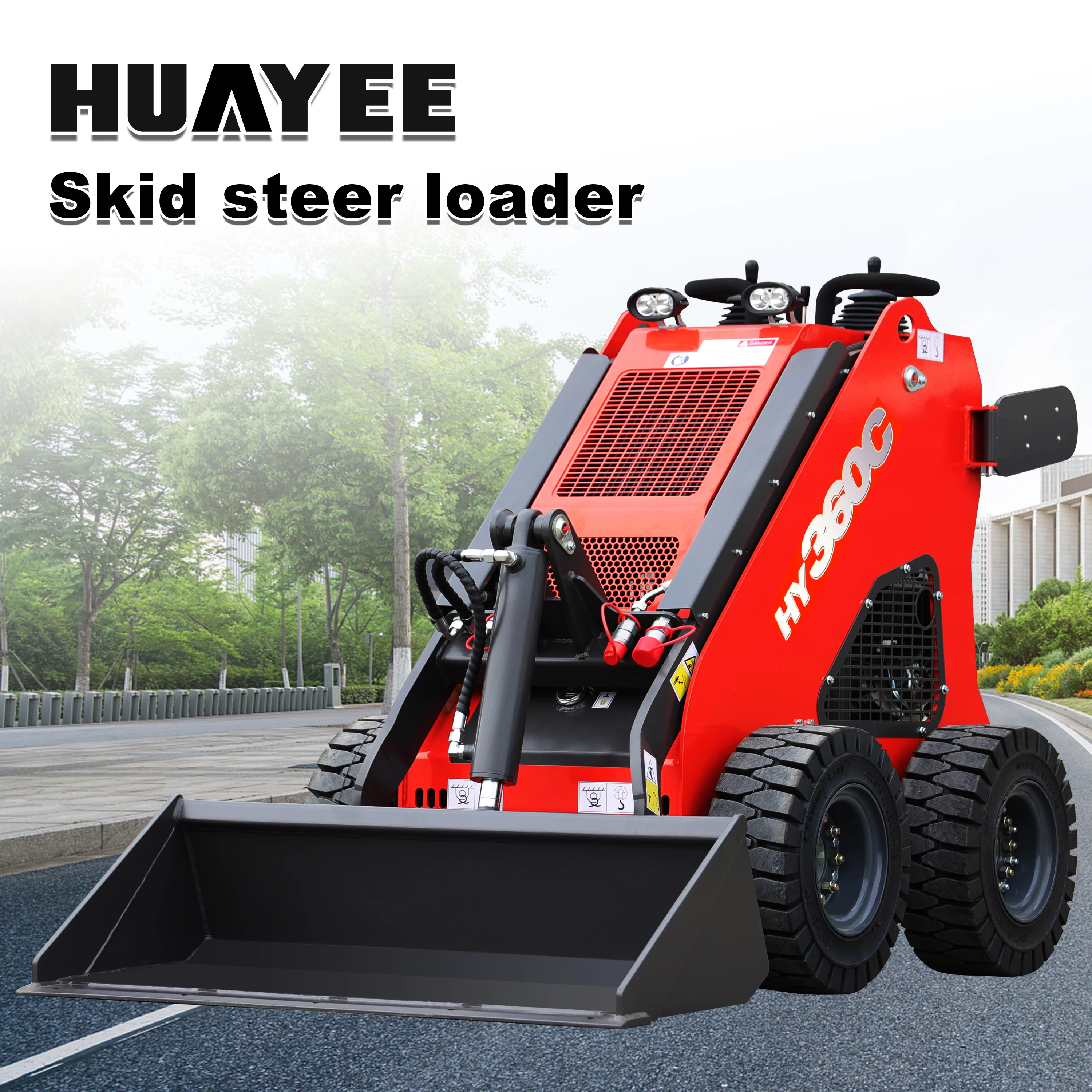 Pagamento completo, non un deposito Mini skid steer loader |   Può essere utilizzato con una varietà di accessori, perfetti per il paesaggio