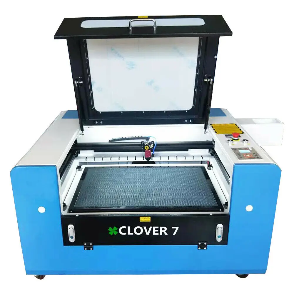 80W 50x70cm co2 laser engraving machine with 200 mm electronic adjustable lifting table