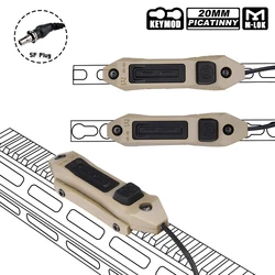 Linterna táctica WADSN M600DF con interruptor de presión Airsoft