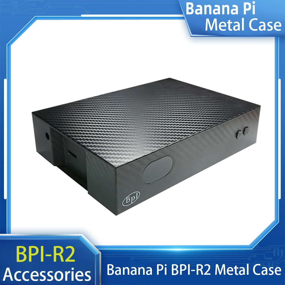 

Banana Pi BPI-R2 Metal Case for Banana Pi Single Board Accessories