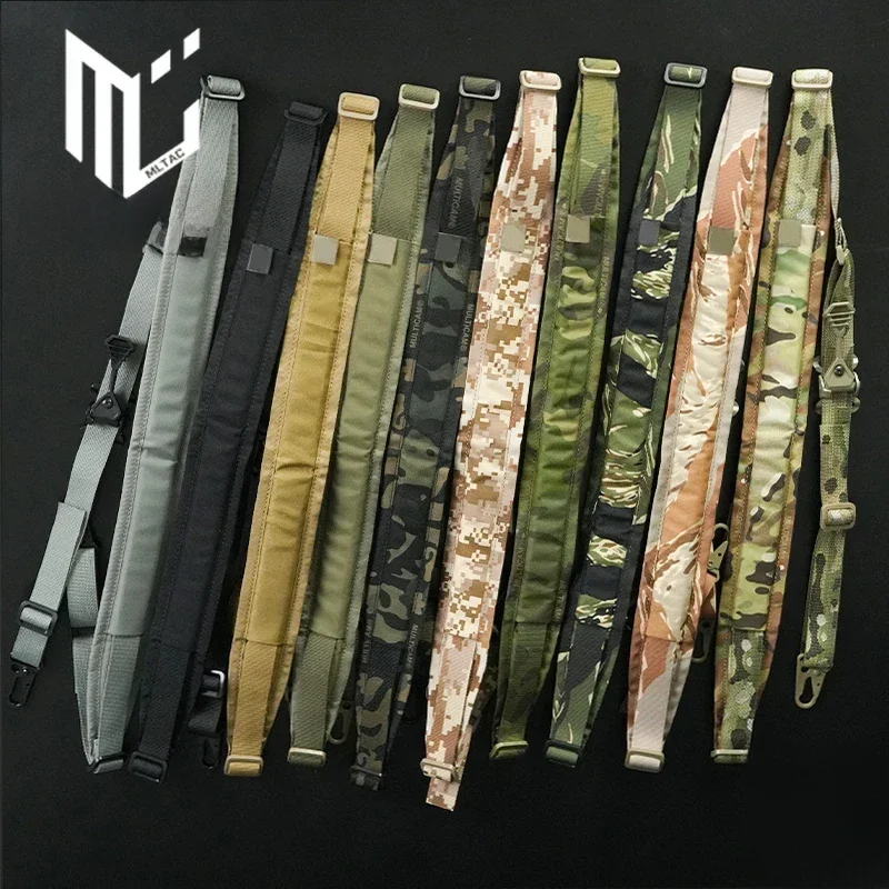 Tactique 2 points modulaire fusil fronde tir chasse Weapo rapide bandoulière Portable réglable fronde corde ajustement M4 Ak Ar15