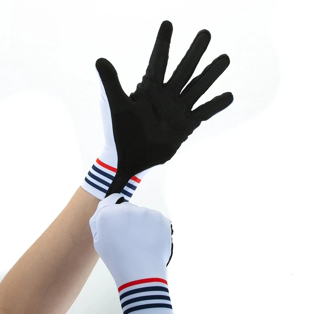 AliExpress YKYWBIKE Touch Screen Long Full Fingers  Gel Sports Cycling Gloves MTB Road Bike Riding Racing Women Men Bicycle Gloves