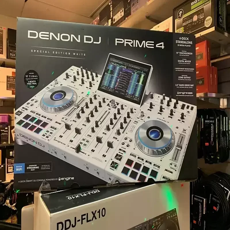 Wholesales  Quality Original Denon Prime 4 4-Deck Standalone DJ Mixer