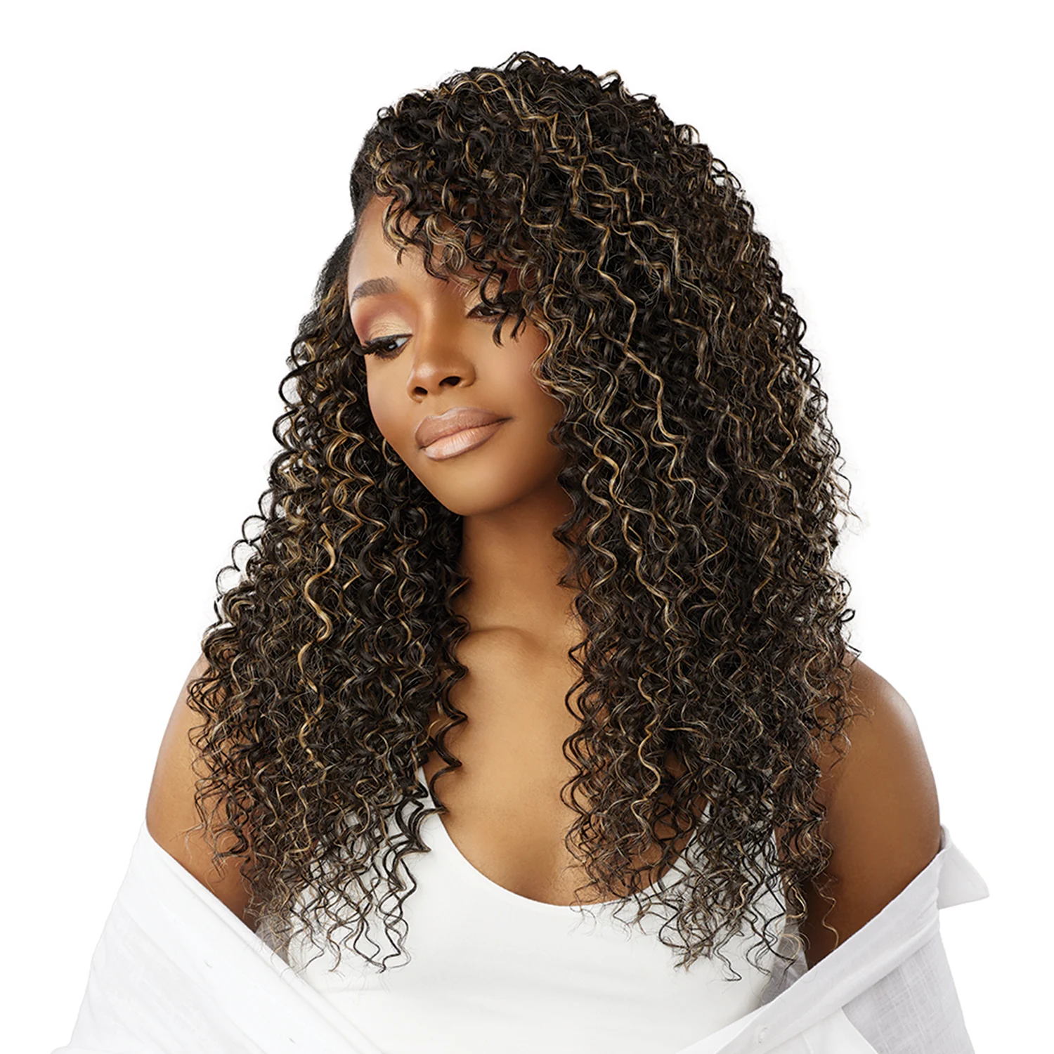 Sensationnel نسج تجعيد الشعر Kinks N Co حزم صناعية 3X حزمة متعددة الاستوائية البرازيلية 18 "20" 22" #3