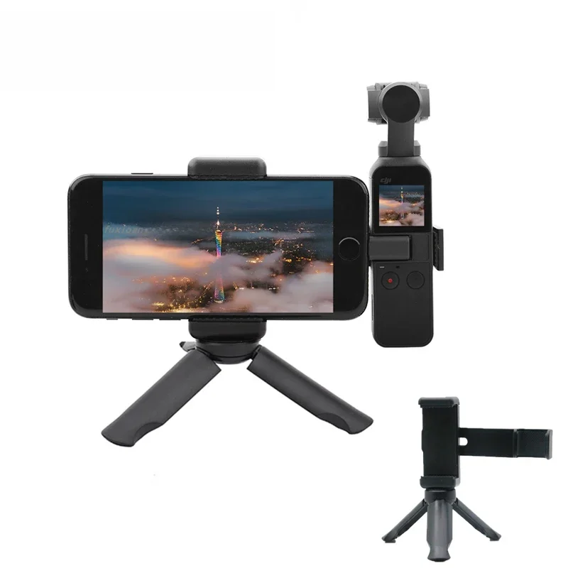 Handy Sicherung Clip Halterung Montieren Desktop Stativ für DJI Osmo Tasche Telefon Clip Halter Handheld Gimbal Kamera Zubehör