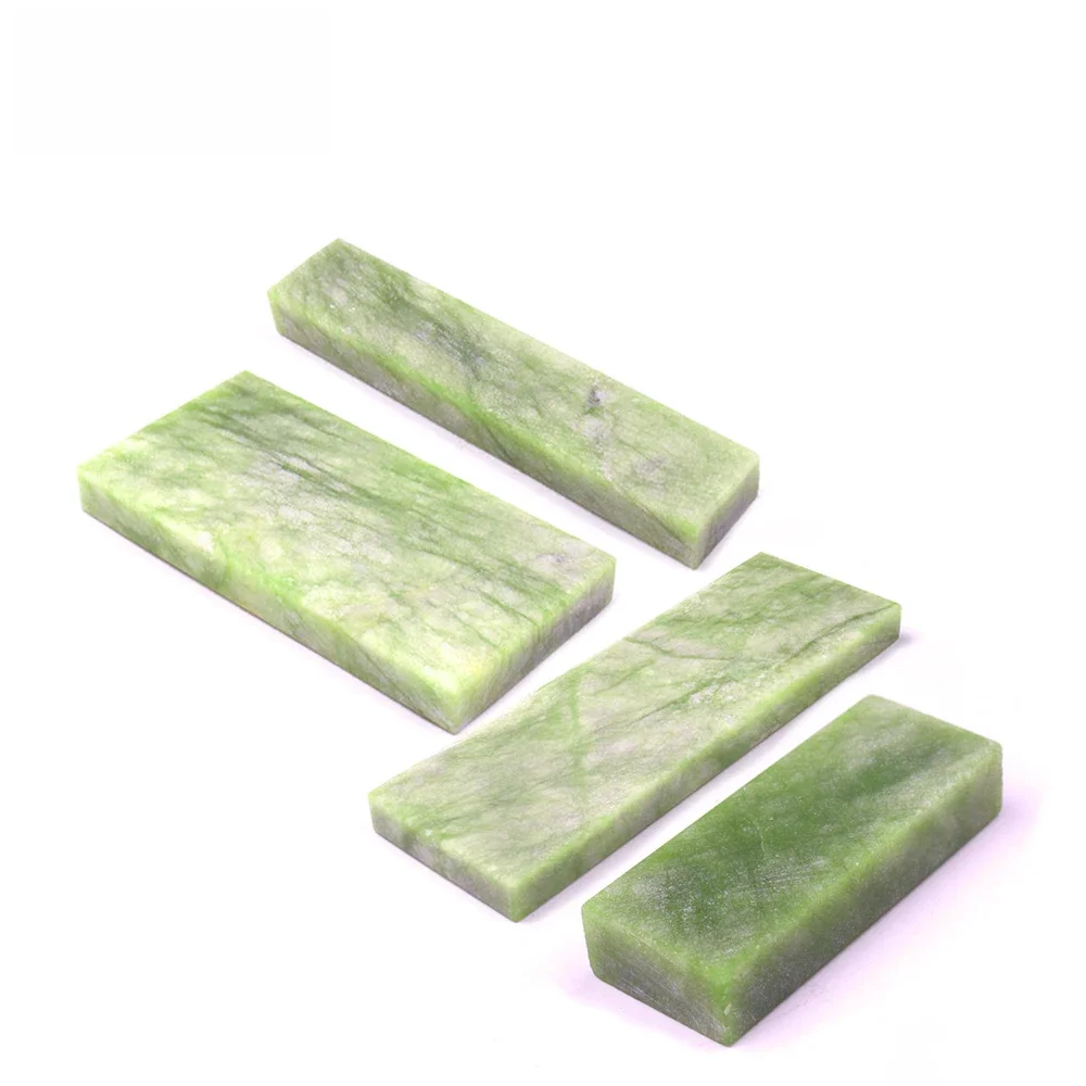 1PC 10000 #   Ostrzałka do noży Kamień ostrzący Kamień ostrzący Nature Jade Oil Kamień do honowania Drobny kamień szlifierski — zdjęcie 2