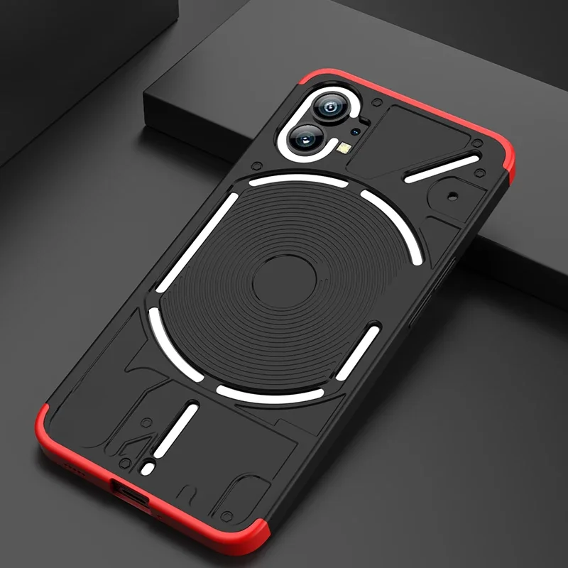 Etui na telefon Nothing Phone1 Pełna ochrona 360 stopni Twarde, matowe, odporne na wstrząsy etui ochronne na obiektyw na telefon Nothing 1 — zdjęcie produktu 7