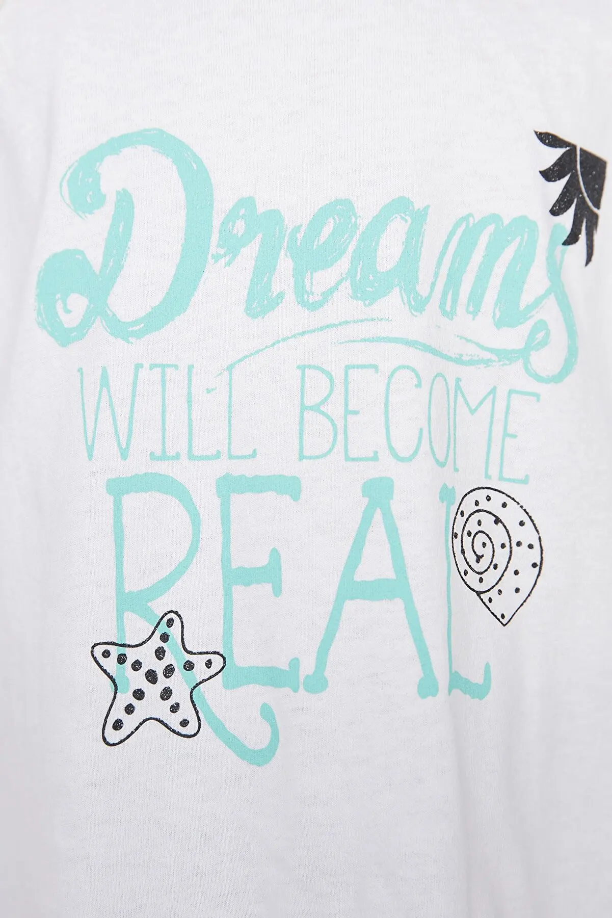 Kaus Rajutan Anak Perempuan Gambar Putih