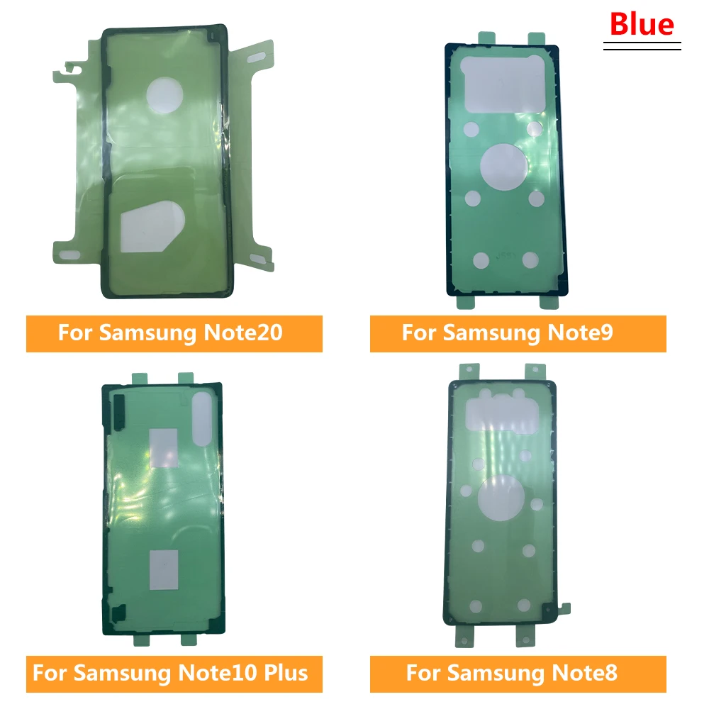 Batterij Cover Frame Camera Lens Sticker Lijm Voor Samsung Note 20 Ultra Note 10 Plus Note 8 9 7 Lite