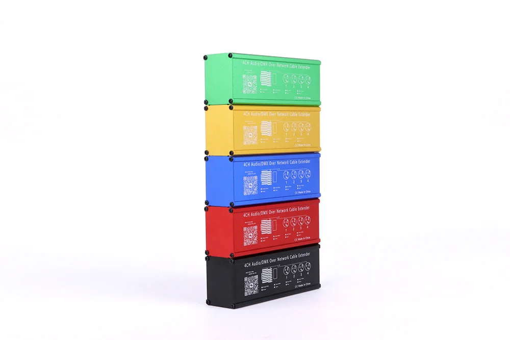 RJ45 CAT5 Netzwerk-Signal-Extender auf 4-Kanal-3-Pin-Multi-Netzwerk-Breakout-Audiokabel für Bühnen-Sound-Beleuchtung, Aufnahmestudio – Detail 16