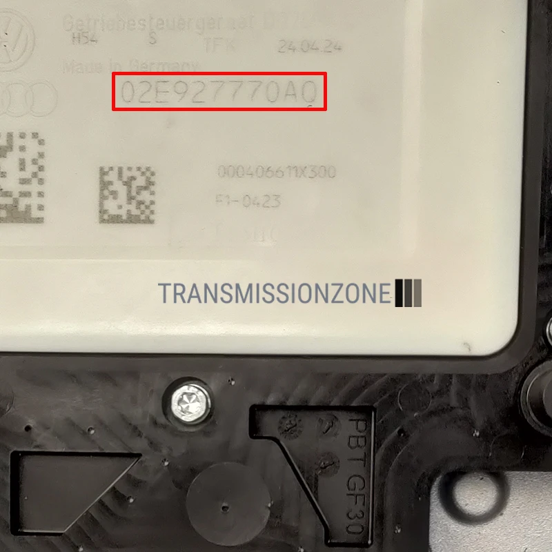 

02E927770AQ Transmision Valve Body & Control Module (TCU) Mechatronic For SEAT Skoda VW Audi 0D9 DQ250