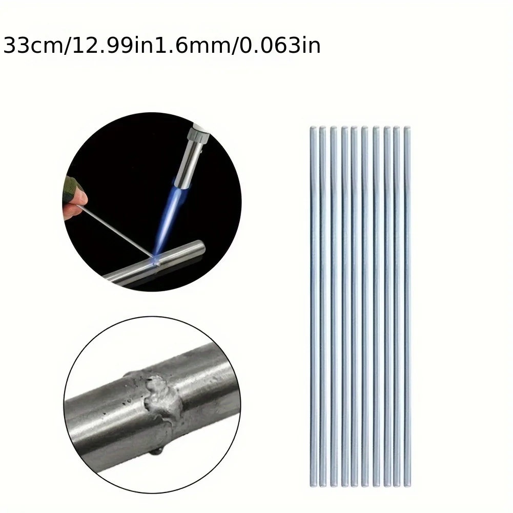 10 cryogenic electrodes for metal repair - for copper, iron, aluminum, and stainless steel