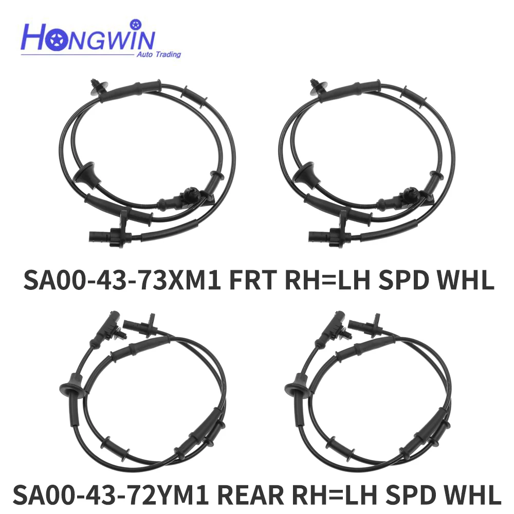 

Front Rear Left Right ABS Wheel Speed Sensor For Haima 7 SUV HM484Q 2013 2014 2015 2016 SA00-43-73XM1 SA00-43-72YM1 SA004373XM1