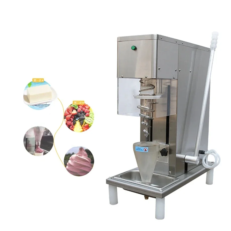 New Designed Frozen Yogurt Ice Cream Blending Machine Fruit Ice Cream Mixer Machine Milk Shaker Machine