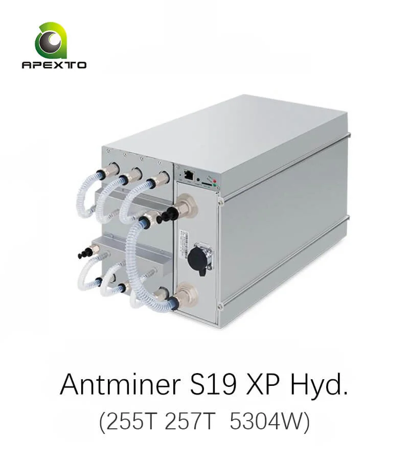 

BUY 2 GET 1 FREE Bitmain Anminer S19 XP Hyd. 257T 5345W SHA-256 Bitcoin Miner PSU