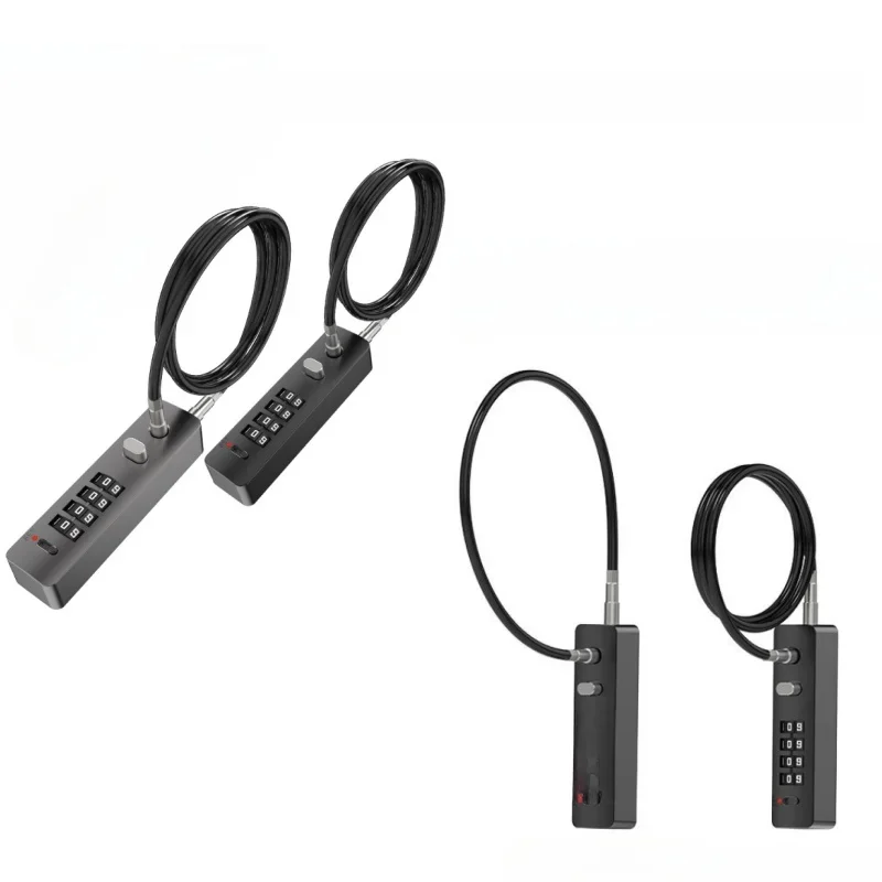 AliExpress 4 Digit Combination Long Rope Cable Lock Resettable Code for Bicycle Locker File Cabinet Padlock