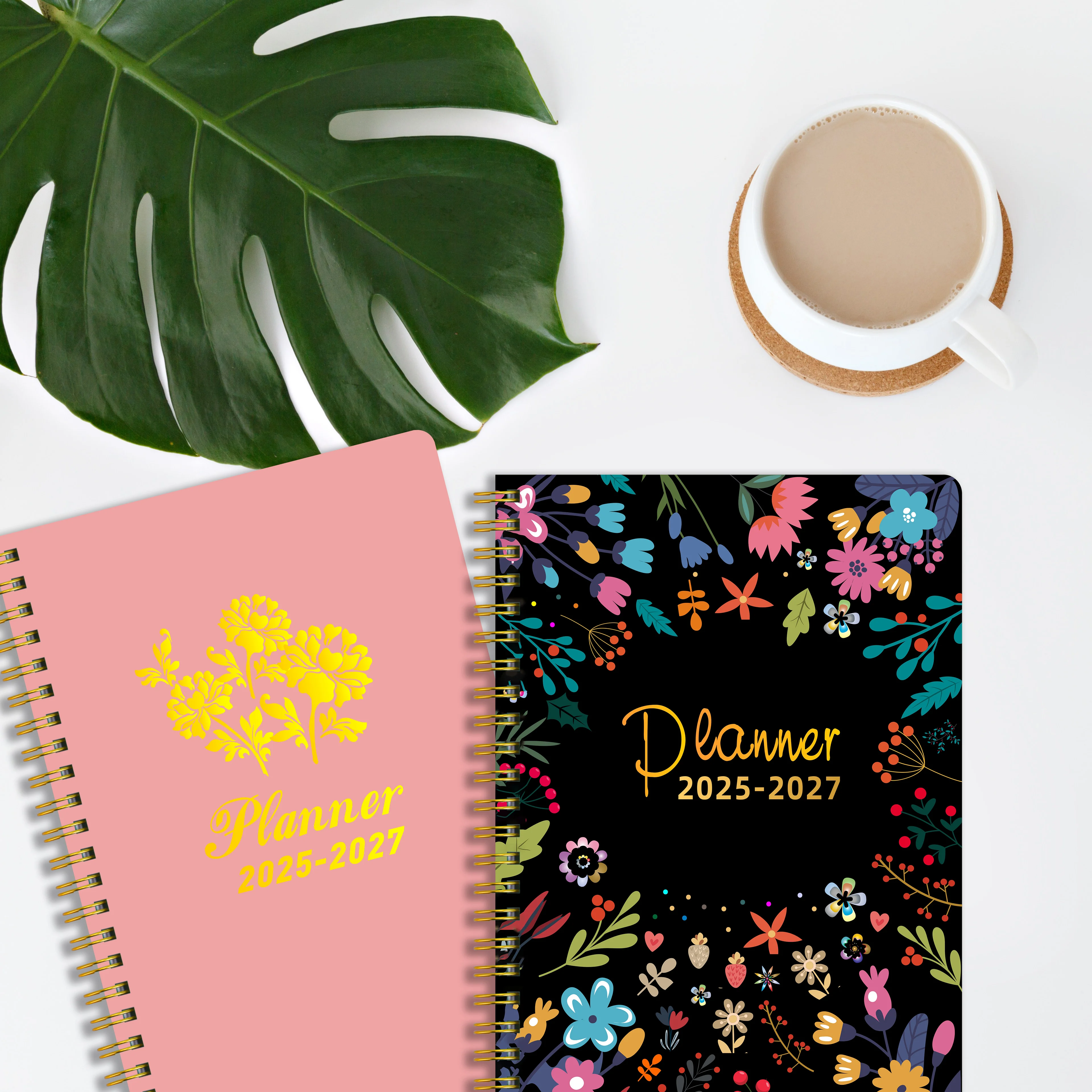 2025-2027 Monthly Planner Notebook Stationery Campus Gift Agenda Journal School Office Supplies Accessories Top Sell Discount