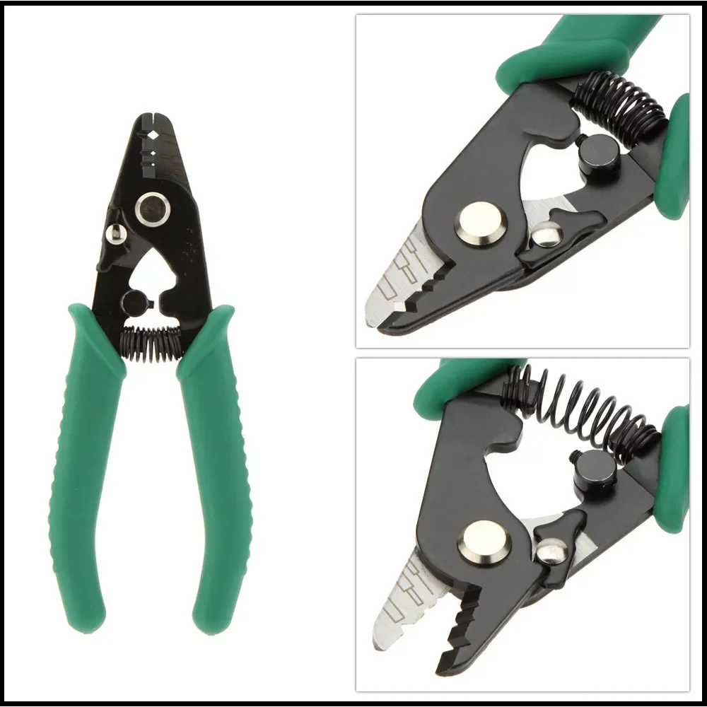 

8PK-326 clamp Fiber stripping pliers 8PK-326 Tri-Hole Fiber Optic Stripper 8PK-326 FTTH FIber Wire stripper 1pcs