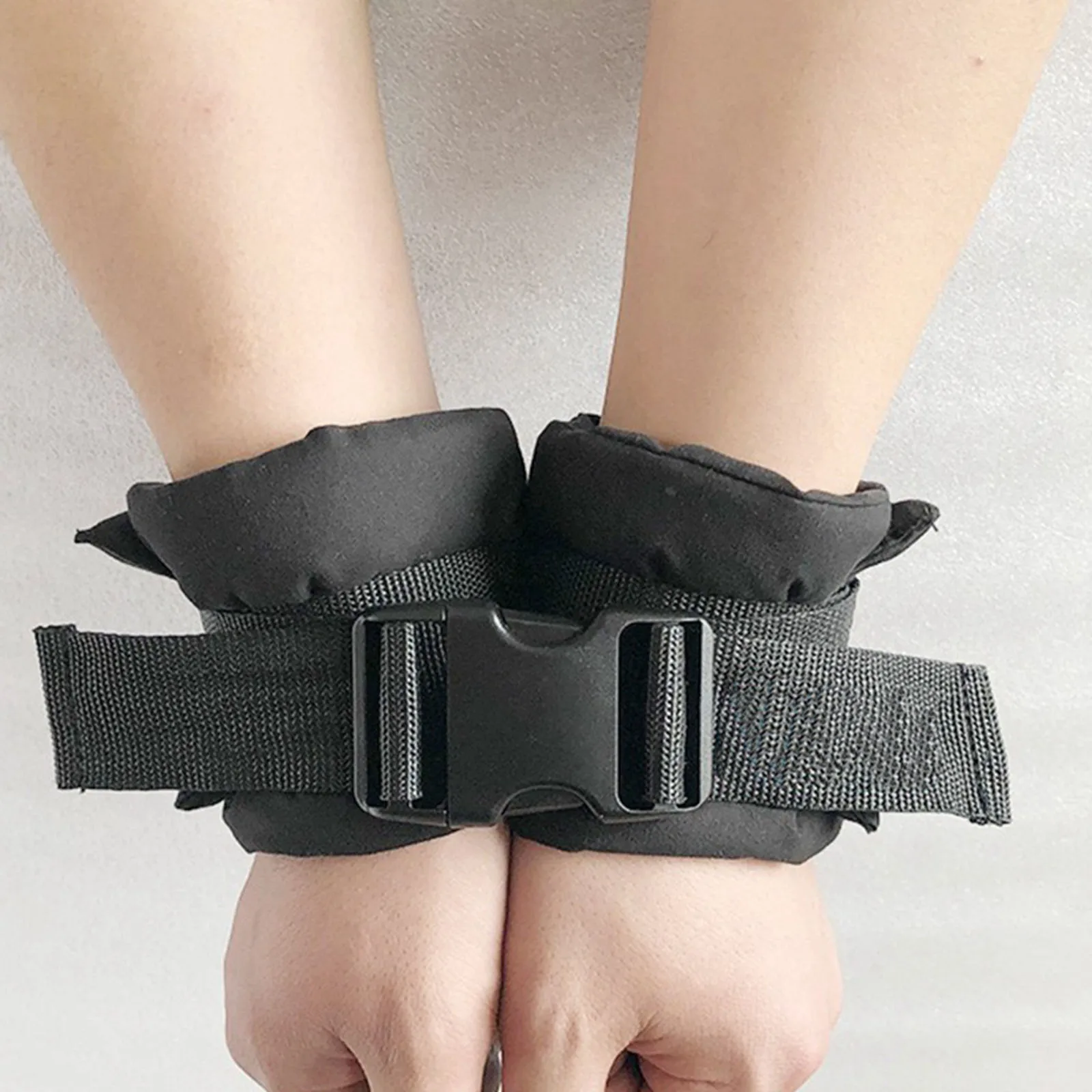 حزام ضبط النفس اليد، حامل الأطراف، حزام ثابت مريح للتنفس لمنع الضرر الذاتي، كبار السن، الكاحل الذراع المعصم #2