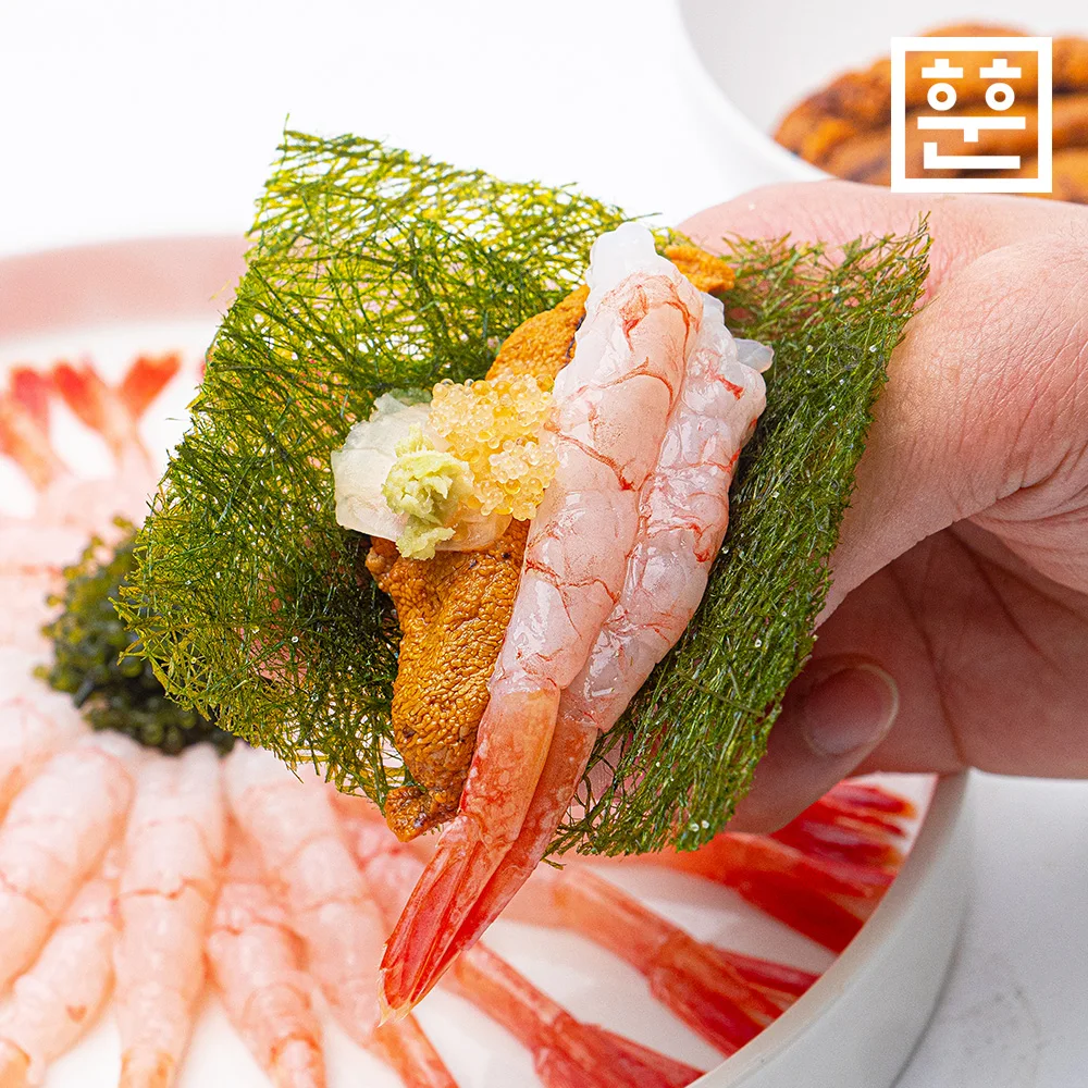 [Hunhun Fisheries] Dam Shrimp Uni (Seat) Gam Tae Home Marcages Set