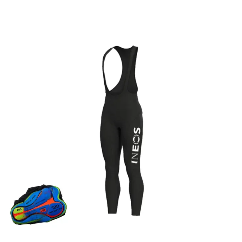 AliExpress Men's Cycling Long Pants with Bib MTB Bicycle Cycle Tights Trousers Bike MTB Pants with 20D Gel