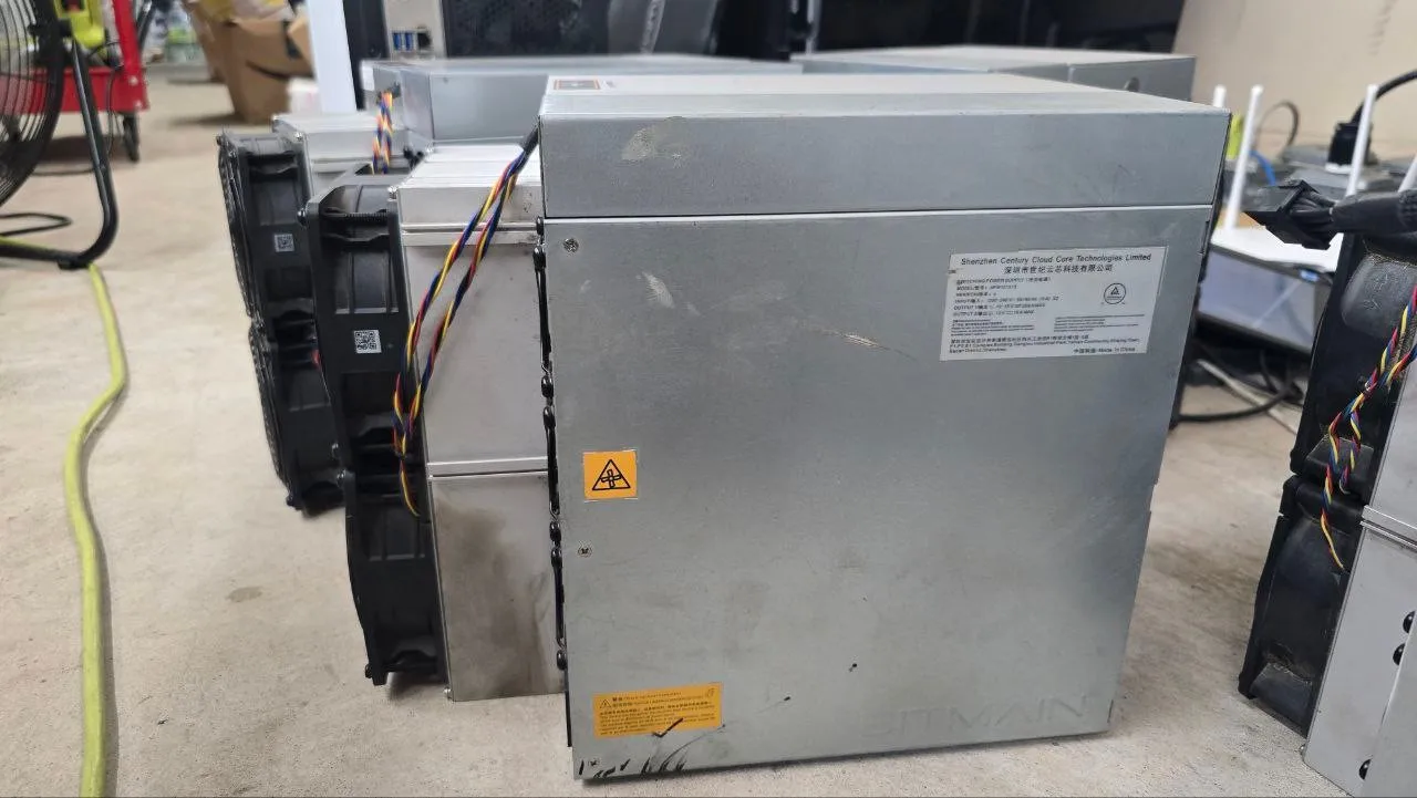

AJ Bitmain Antminer S19J Pro 100TH BTC BITCOIN SHA-256 ASIC MINER