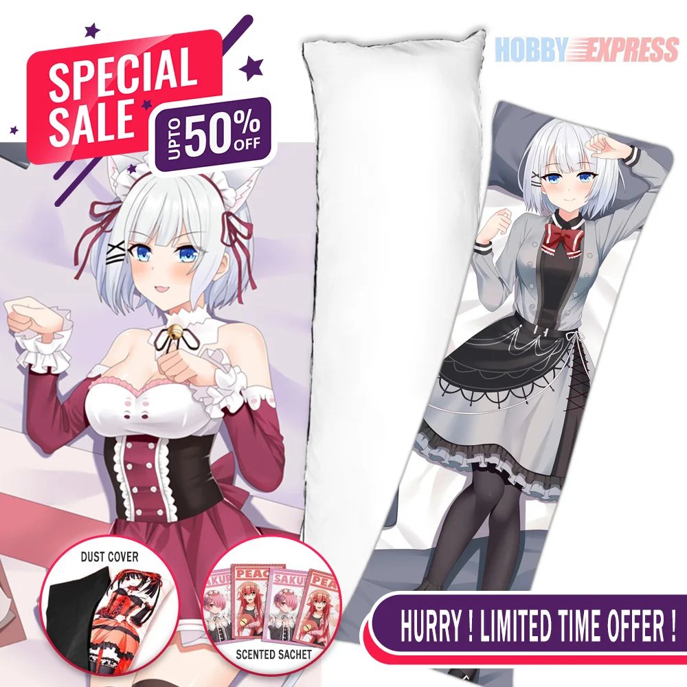 Hobby Express Anime Dakimakura Japanese Otaku Waifu Life Size Hugging Body Pillow Cover Case Siesta 21811