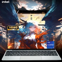 14.1 Cal przenośne okna 11 Pro Laptop Intel Core i9 8950hk ekran HD 16GB RAM 1TB 2TB SSD laptopy do gier komputer dla graczy