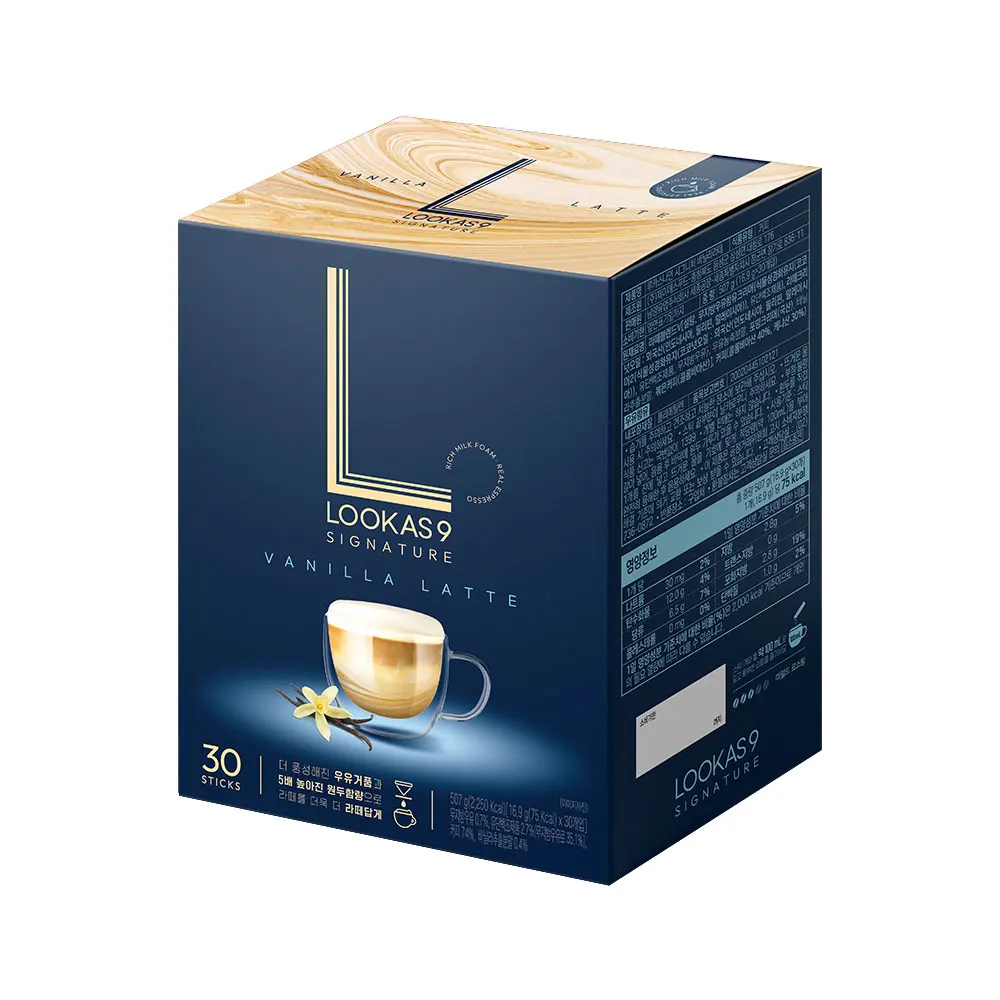 Lucas Nine signature vainilla latte 30T